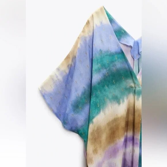 ZARA TIE DYE TUNIC DRESS XL-XXL 7912/034 NWT - Picture 2 of 5